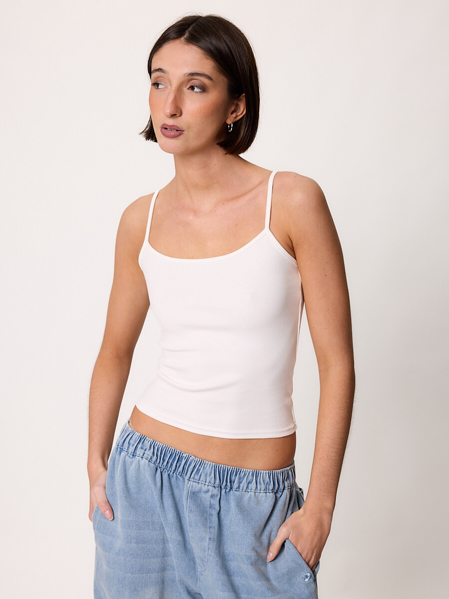 MUSCULOSA VIVTO DIXIE Blanco
