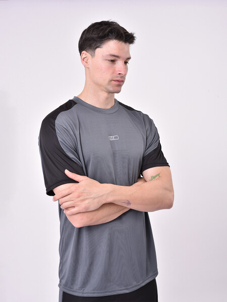 REMERA BARKLEY GRIS OSCURO