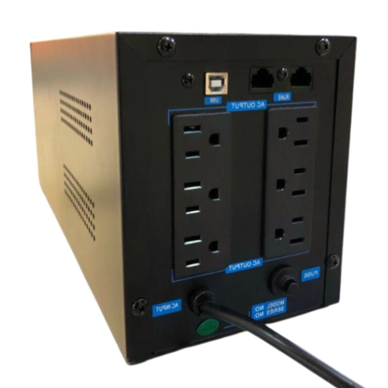 UPS 1500VA INTERACTIVA, LED, 6 NEMA, USB, RJ45 UPS 1500VA INTERACTIVA, LED, 6 NEMA, USB, RJ45