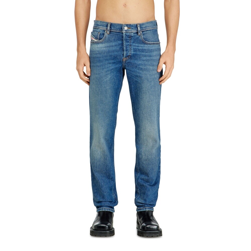 Jeans Urbano Para Hombre Regular Jeans - 2023 D-Finitive Azul medio