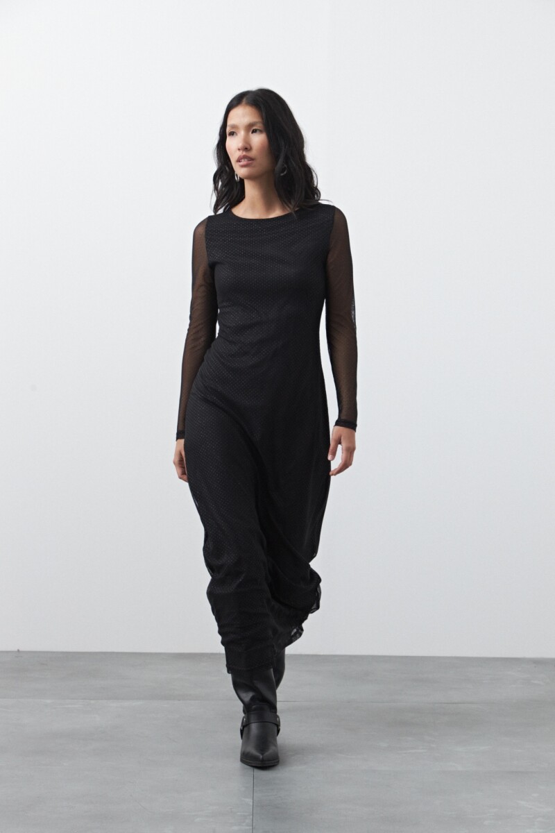VESTIDO BENDER Negro