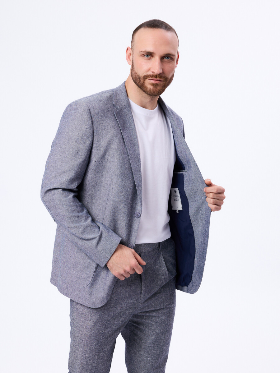 Blazer lino liso 