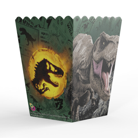 Cotillón Caja Pochoclera x 6 Jurassic World U