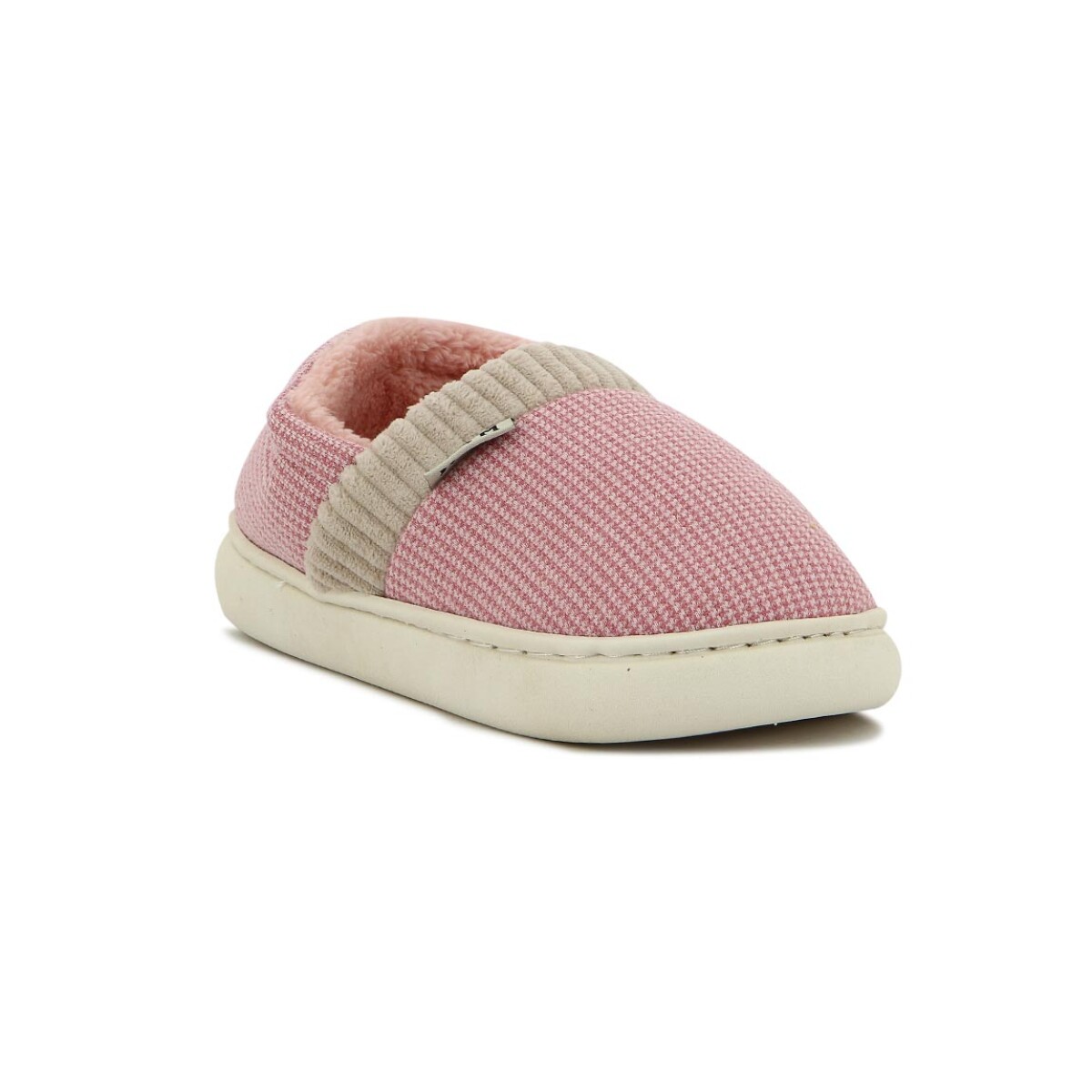 Macri Pantufla Unisex Tela - Rosado 