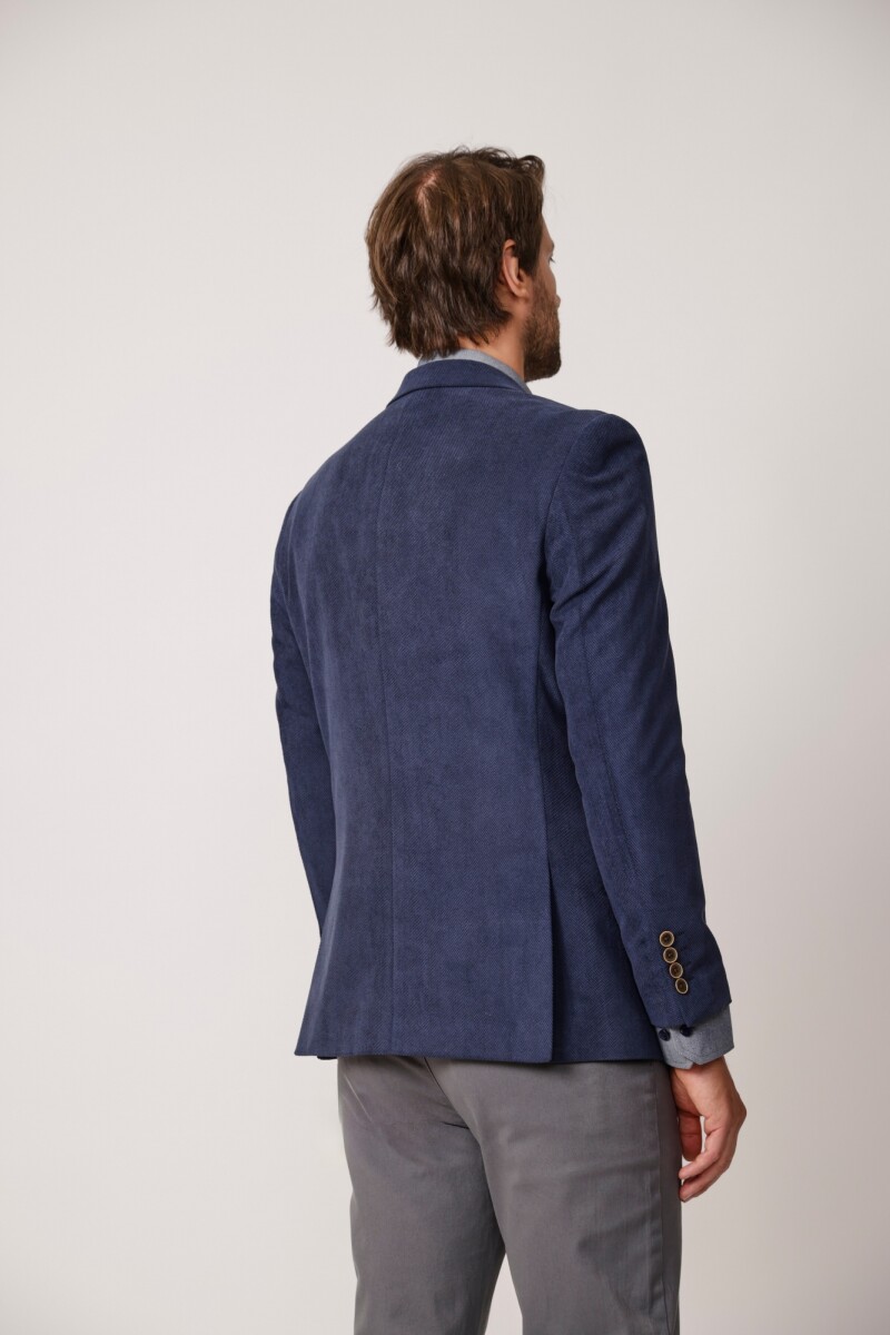 Blazer Sport de Corduroy BLUE