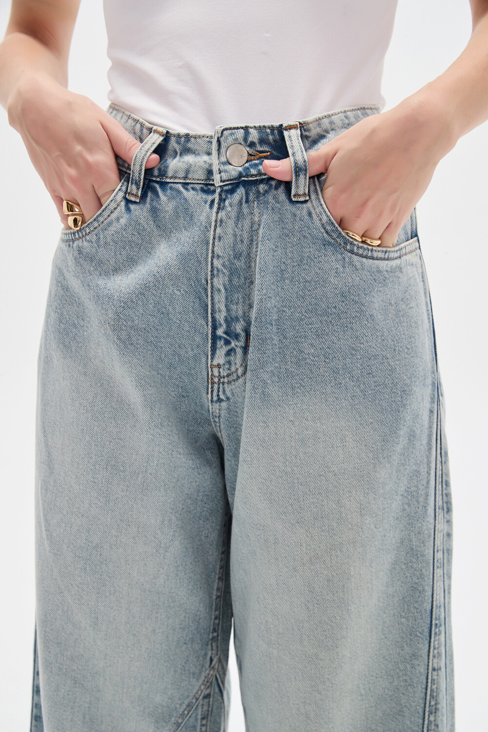 Pantalon Razi Azul Claro