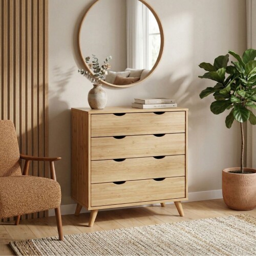 Comoda 4 Cajones - Linea Dublin Comoda 4 Cajones - Linea Dublin