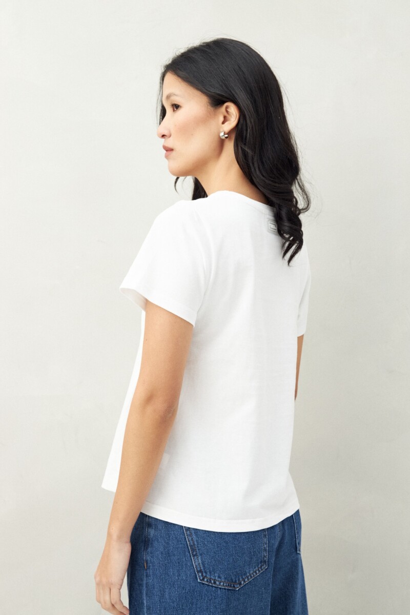 REMERA CALIRA Blanco