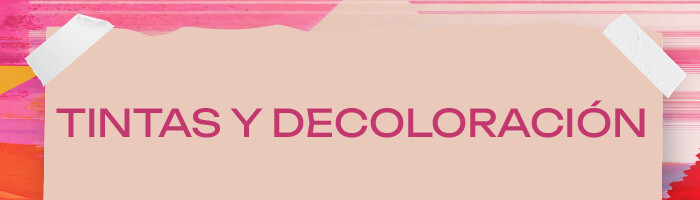 Tintas y decoloración