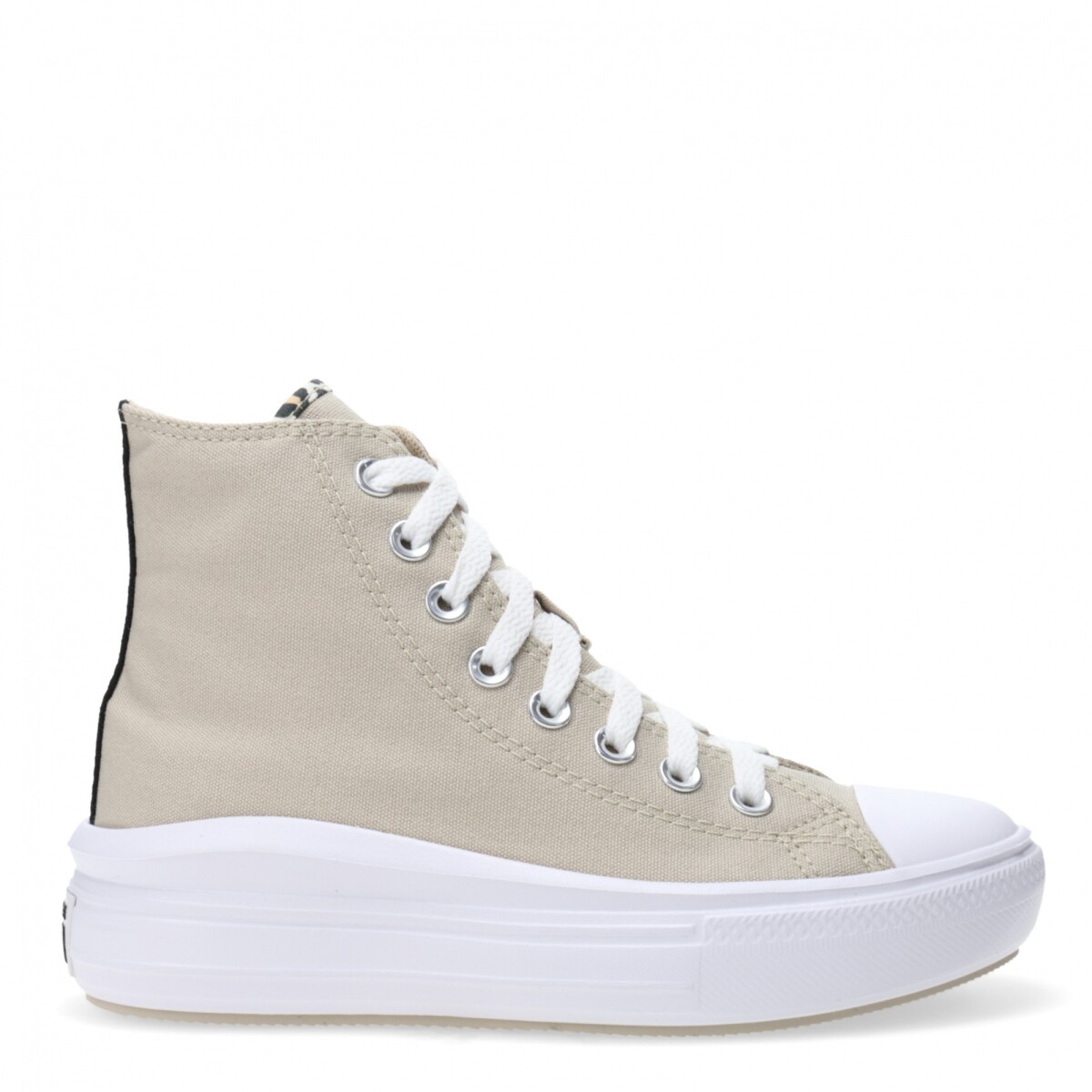 Championes de Mujer Converse Chuck Taylor Move - Amarillo Arena - Negro - Blanco 