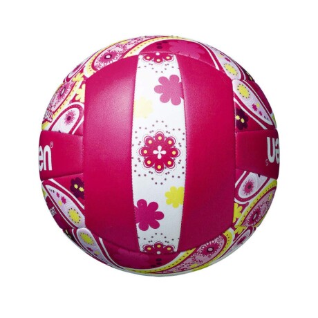 Pelota Volley V5B1300-Pn Oficial De Beach Volley Ub ROSA-BLANCO
