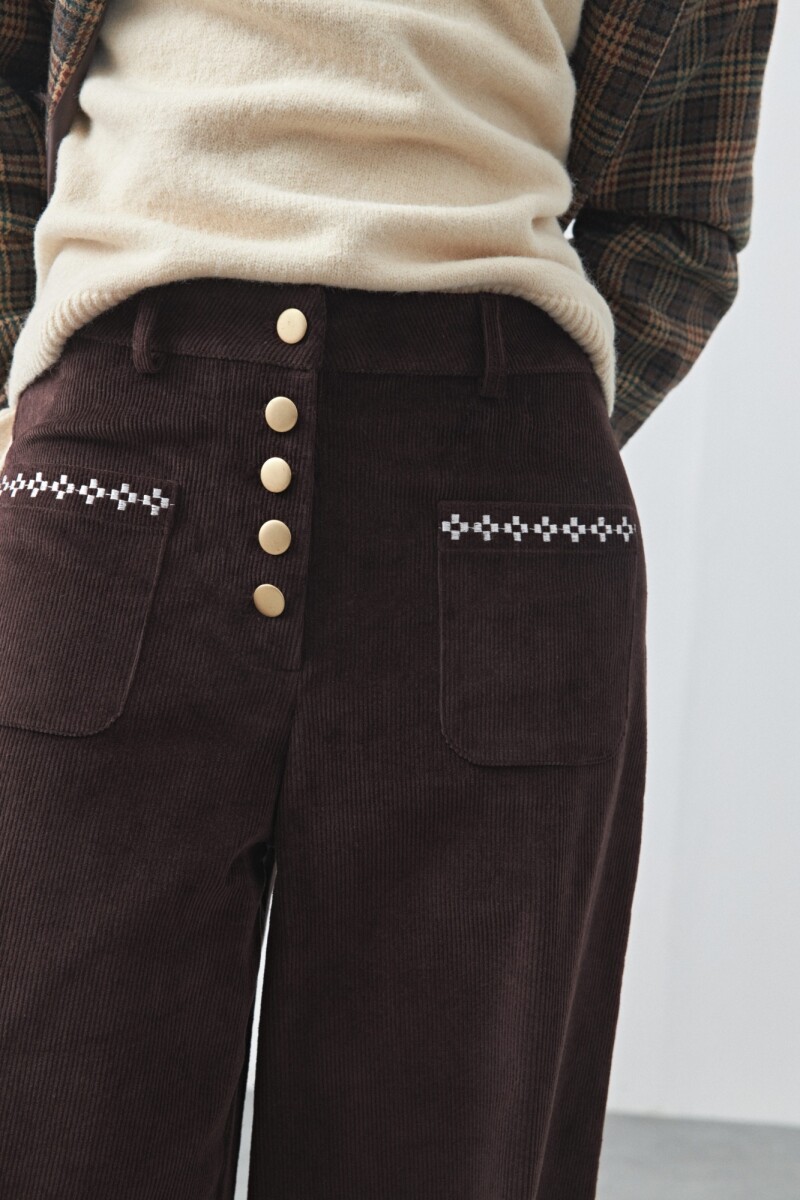 PANTALÓN DUNTON Chocolate