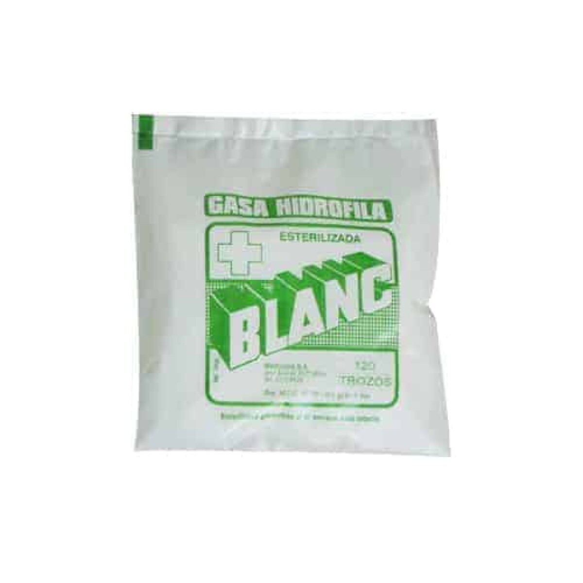 Gasa Estéril Blanc 8x8cm 120 Trozos 