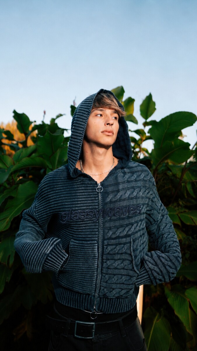 Campera de Punto Switch / Azul 