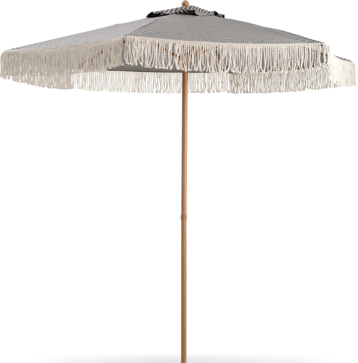 Sombrilla IBSTED Ø200 beige/verde oliva - Verde oliva 