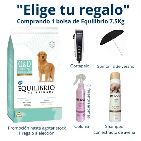 EQUILIBRIO PERRO OBESITY & DIABETIC 7.5 KGS Equilibrio Perro Obesity & Diabetic 7.5 Kgs
