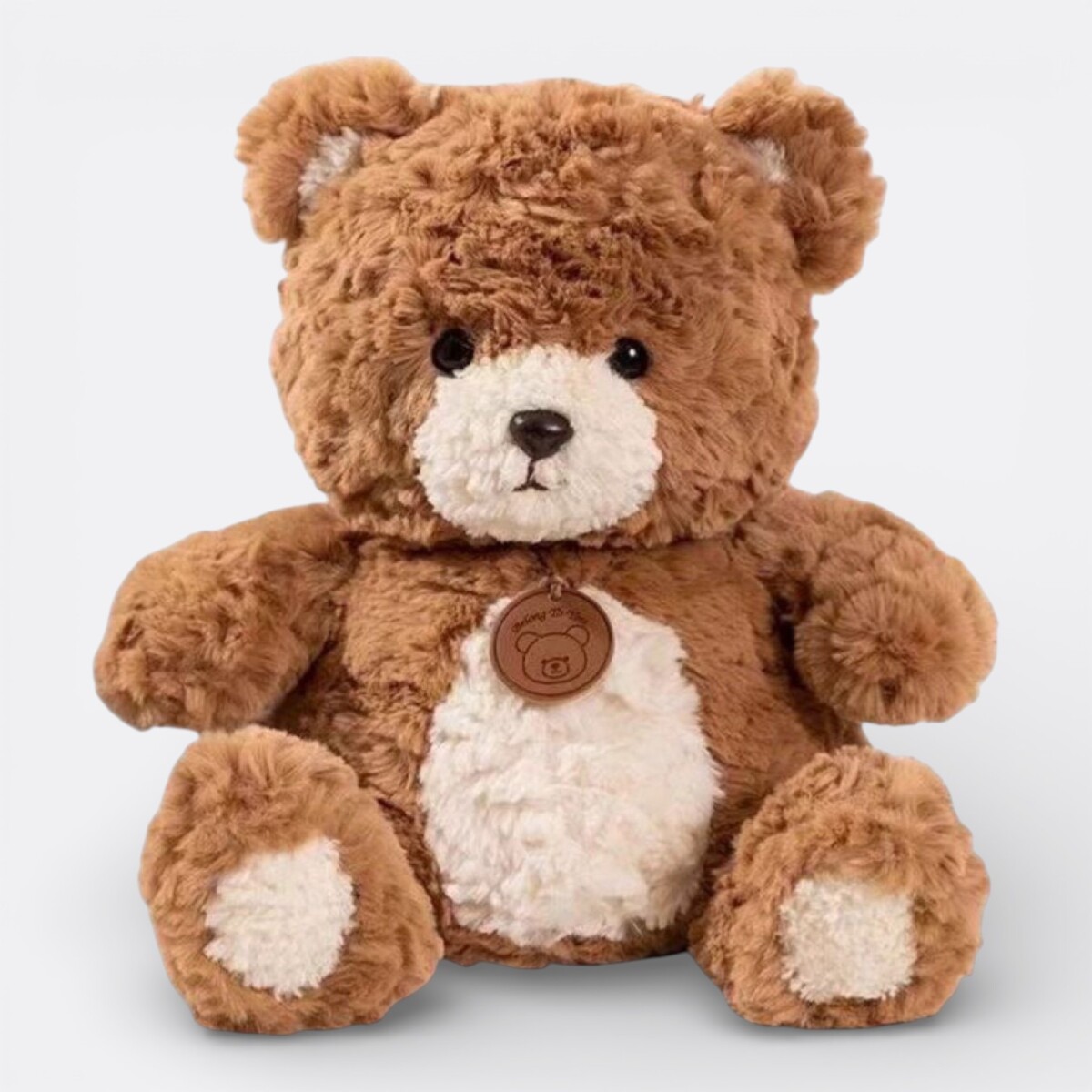 Osito Teddy con Collar - Marrón 