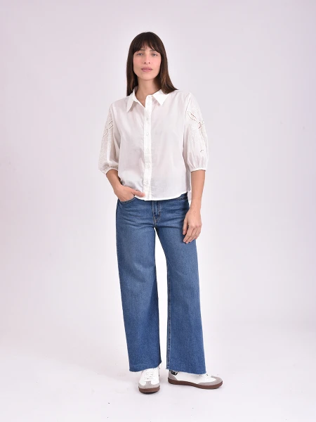 CAMISA SELVA BLANCO
