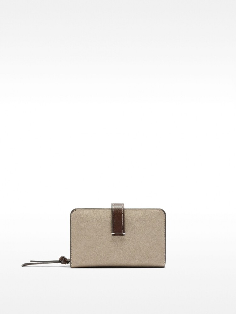 Cartera Efecto Piel beige