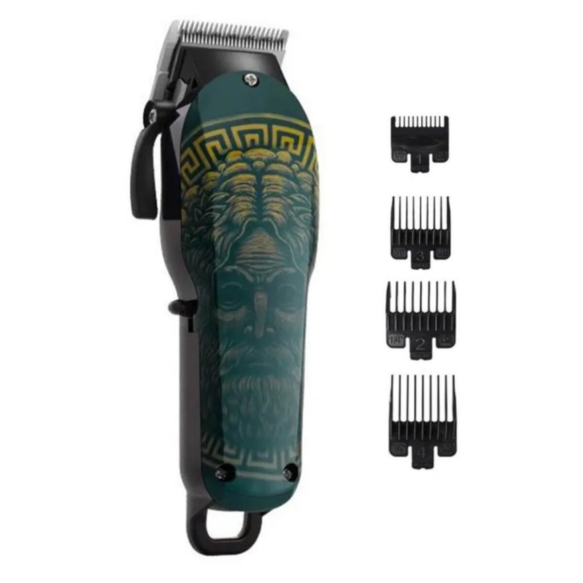 Maquina Cortapelo Profesional Inalambrica Barberia Kemei - Variante Modelo Griego 