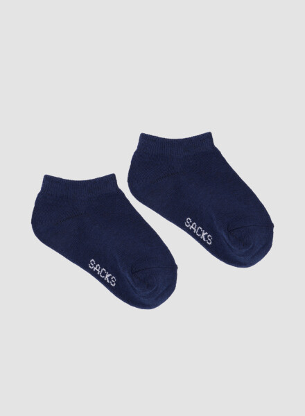 Medias ciclista lisas Azul