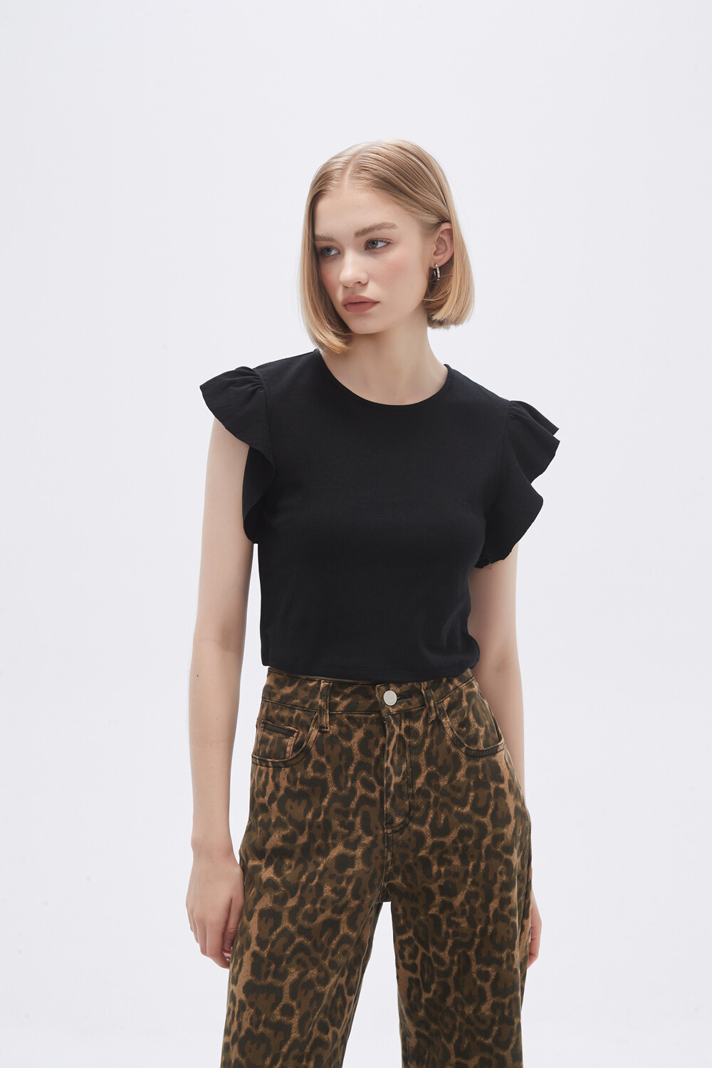 Remera Kitt Negro