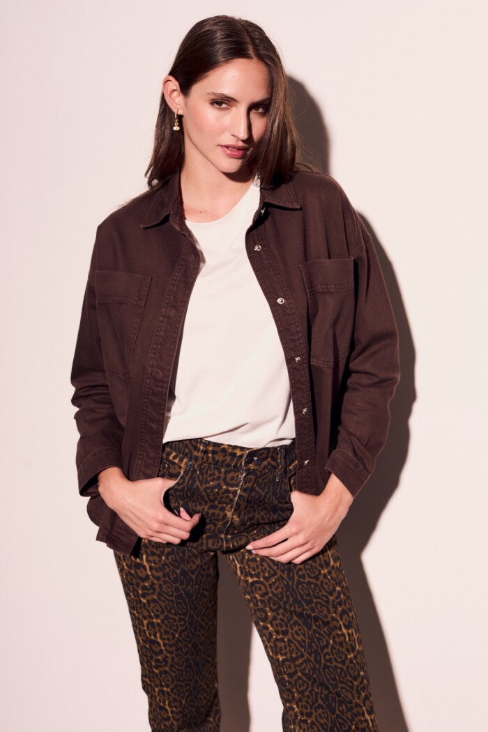 Sobrecamisa Marron