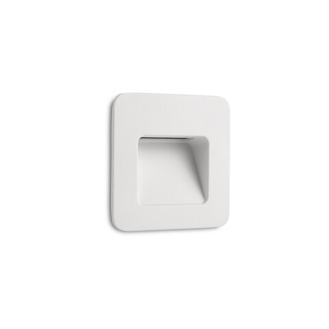 Luminaria de embutir LED pared 3W IP44 94mm cálida FA7004