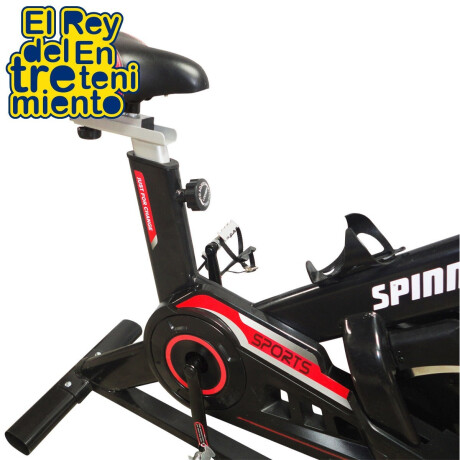 Bicicleta Spinning Expert Fitness Tempest 13Kg Profesional Regulable Pulsómetro Negro