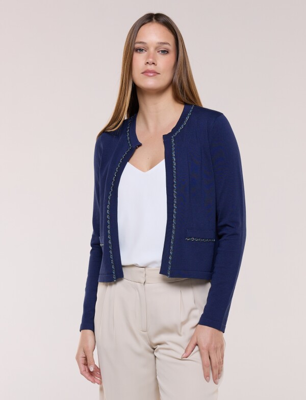 Cardigan Cadena AZUL