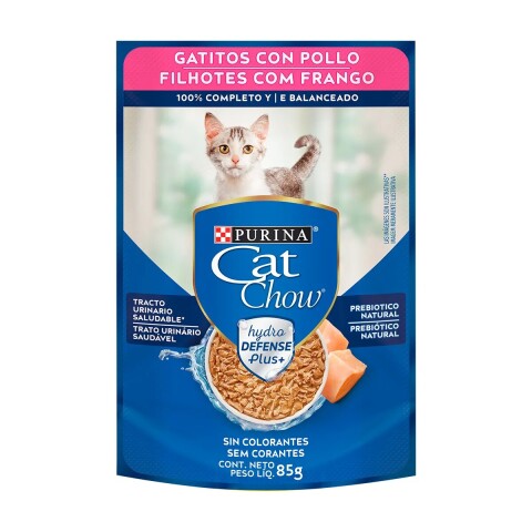 CAT CHOW EN SALSA GATITOS POLLO 85 GRAMOS CAT CHOW EN SALSA GATITOS POLLO 85 GRAMOS