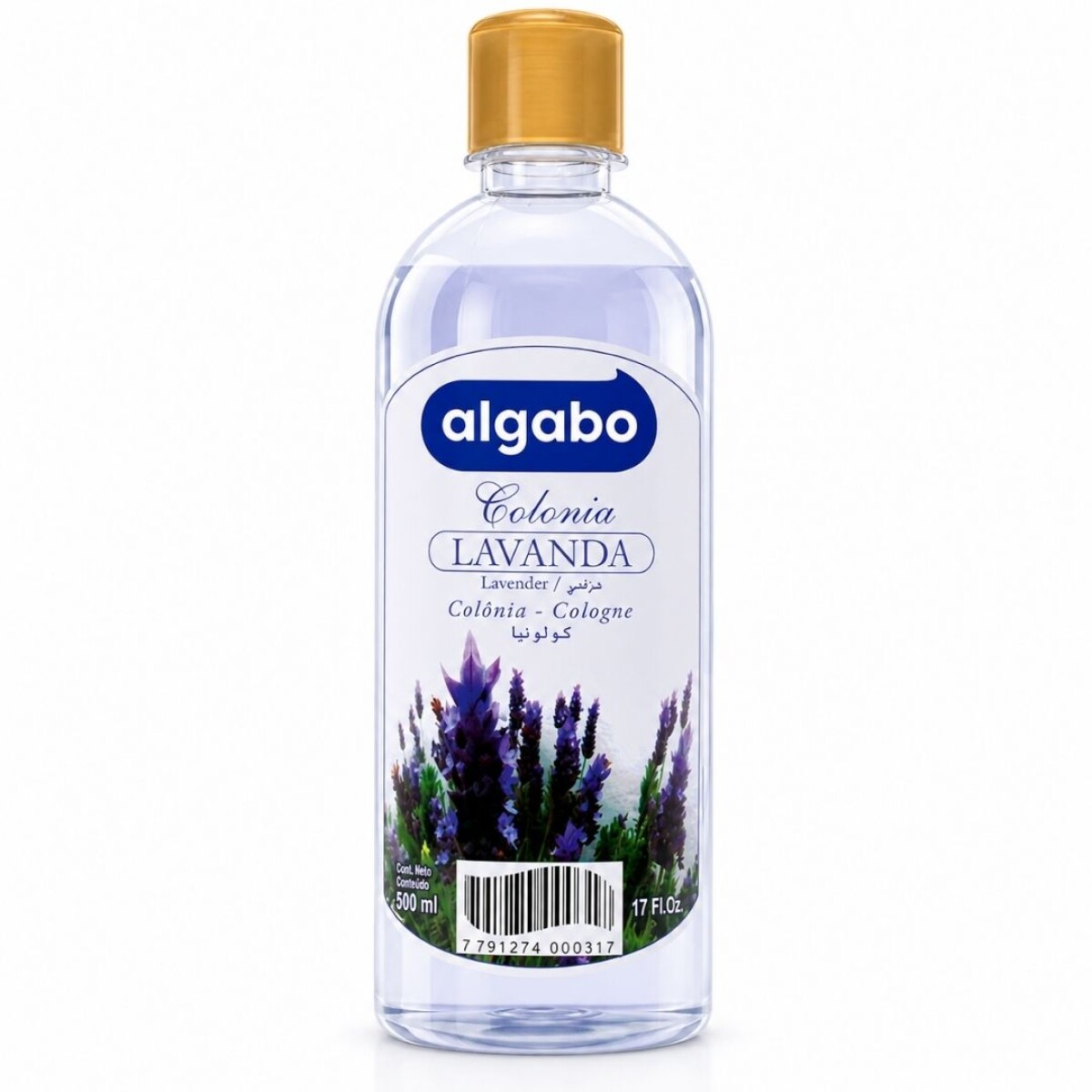 COLONIA ALGABO LAVANDA PET 500 ML 