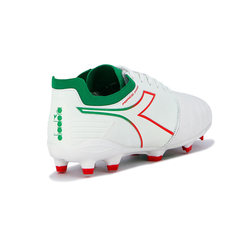 Diadora Futbol Cancha Md Force Pro Men - Blanco/verde Blanco-verde