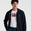 Campera Org Jrsy Breton Tee Sticker Penguin Marino