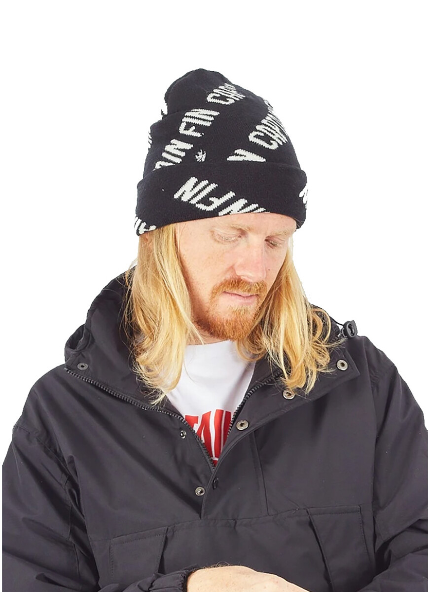 Gorro lana Captain Fin - Downey - Negro 