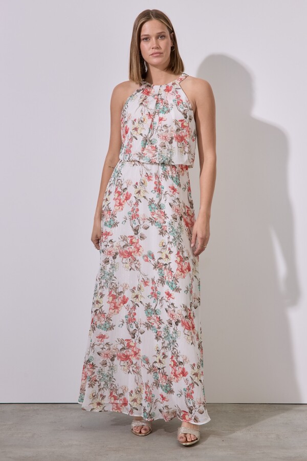 Vestido Maxi Spring CRUDO/MULTI