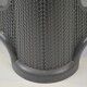Banqueta simil ratán GRIS OSCURO