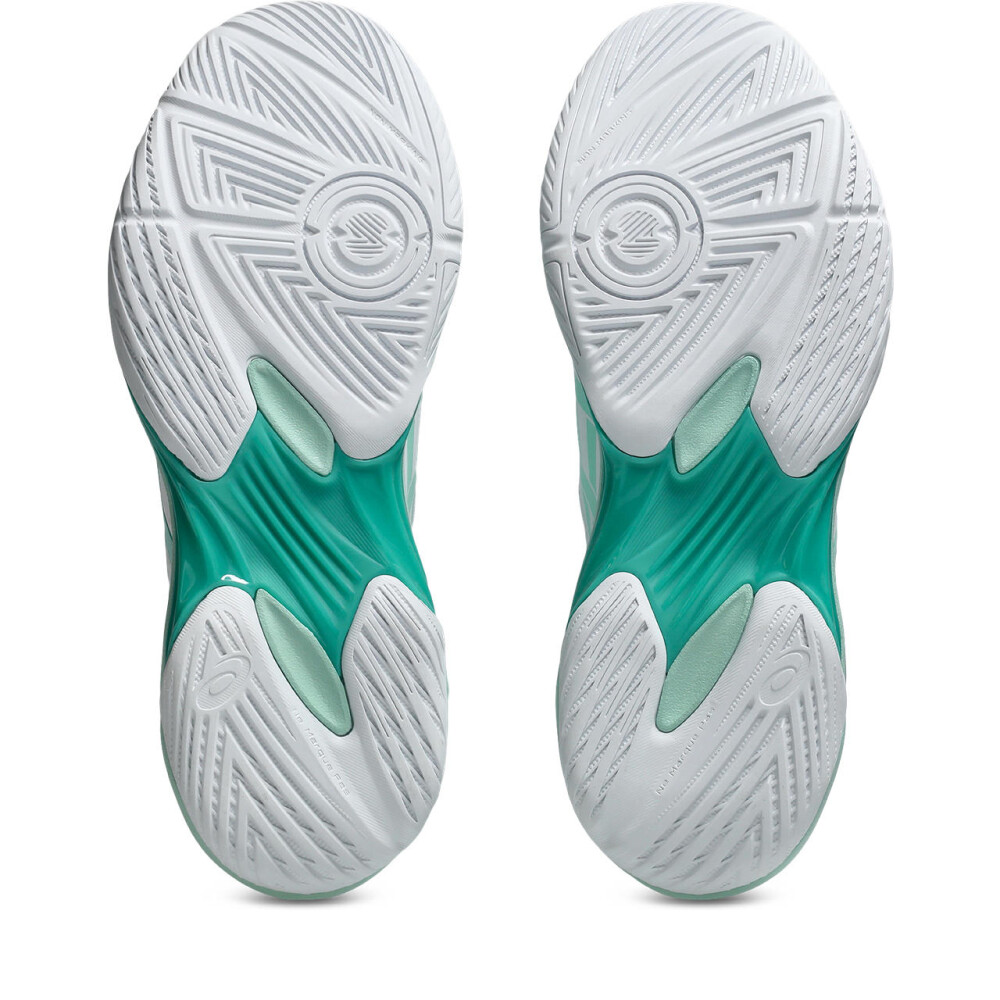 Zapatillas Voley Gel-Rocket 12 Mujer White/fresh Ice