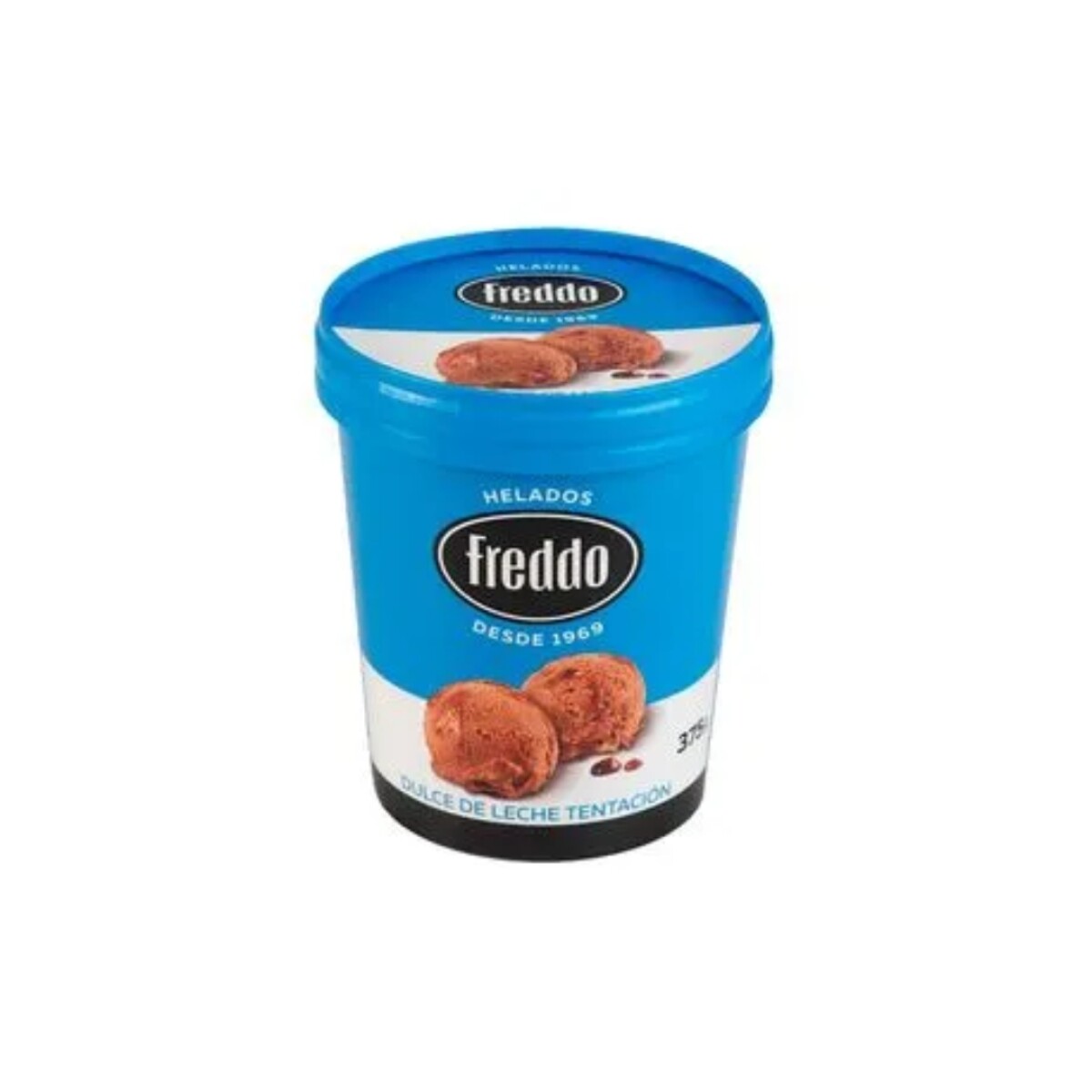 Helado Chocolate Doble Tentación Freddo - 375 g 