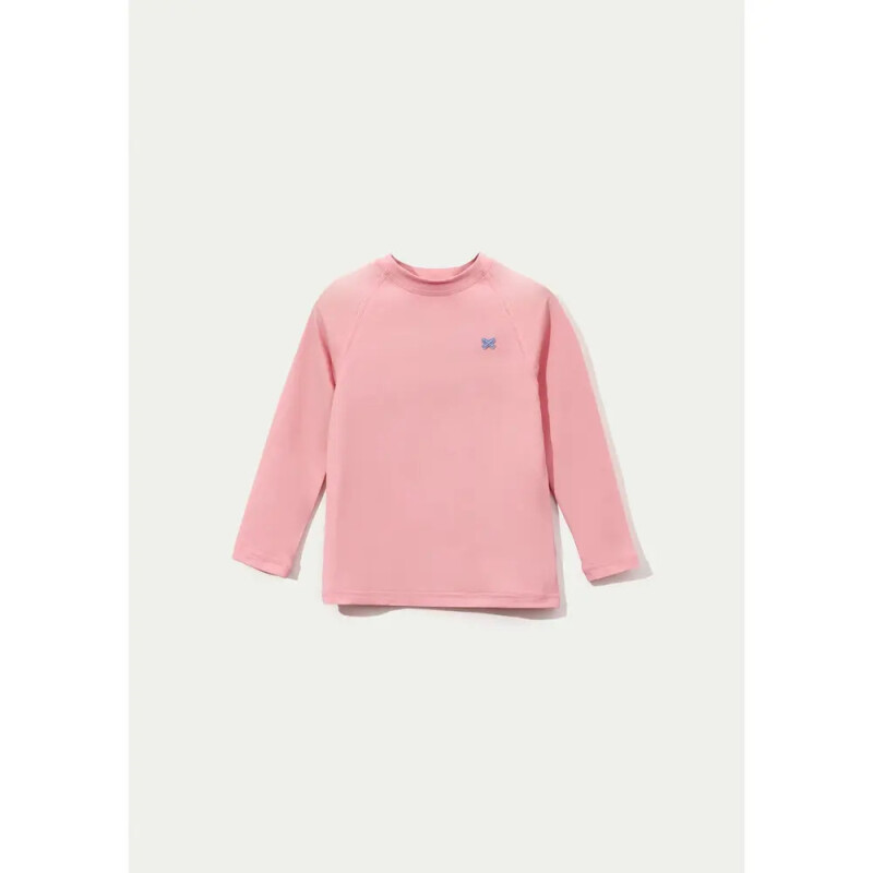 CAMISETA ML UNISSEX ROSA CLARO