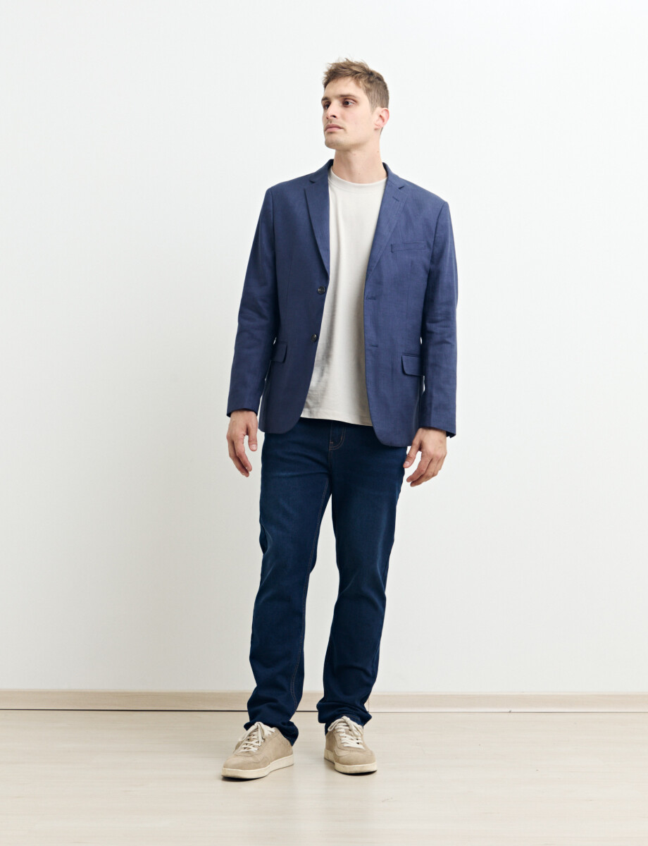 110577 SACO HARRINGTON LABEL Azul