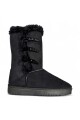 PANTUBOTA MUJER TRINY 3 BOTONES Negro
