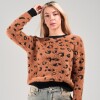 Buzo Animal Print Slowly Brown/black