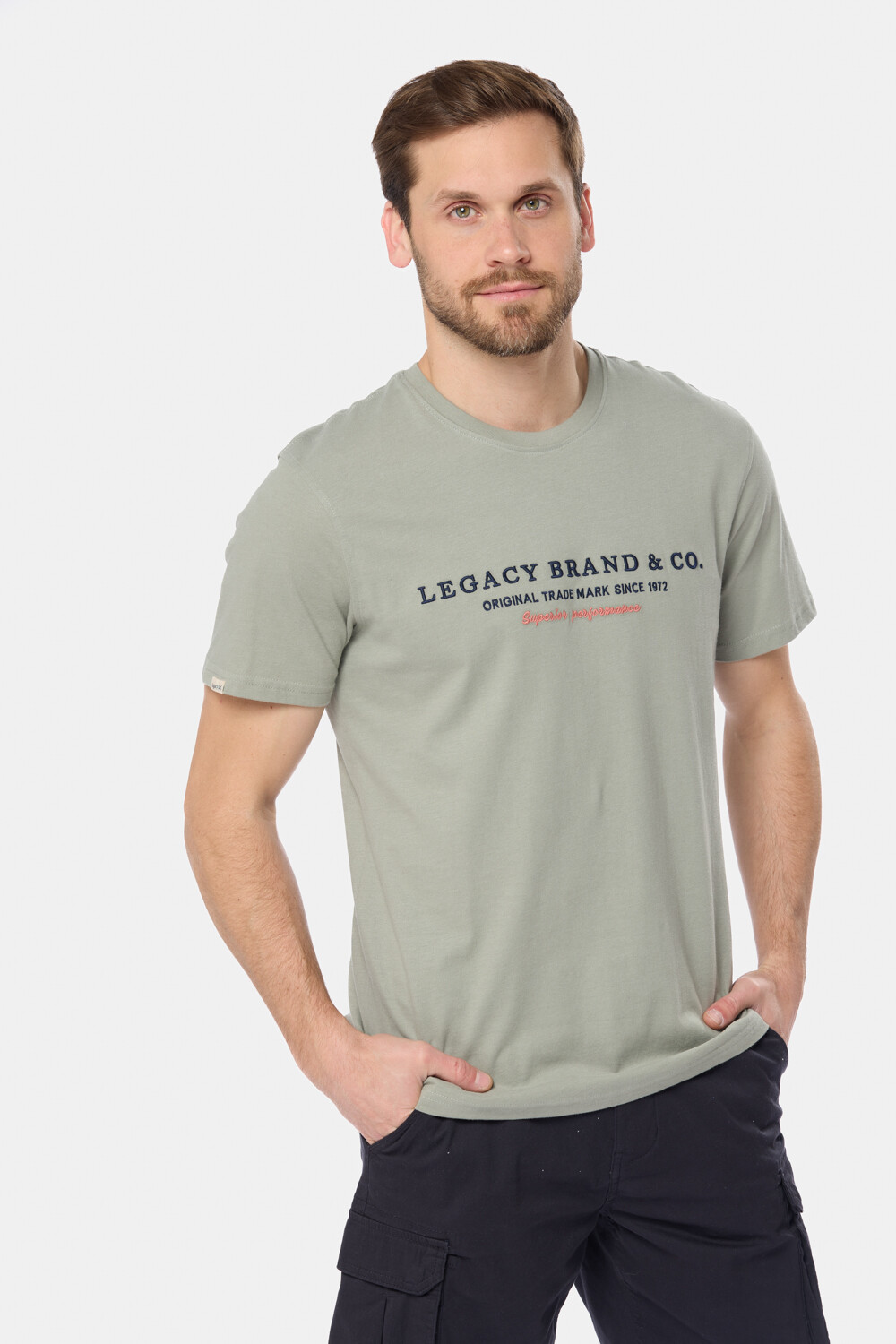 REMERA BORDADA Verde