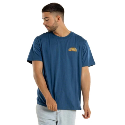 Remera Rhythm Frame - Azul Remera Rhythm Frame - Azul