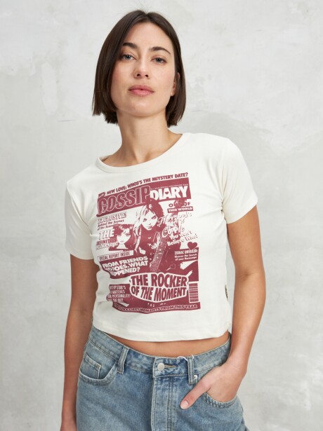 REMERA ZUMAQUE CRUDO