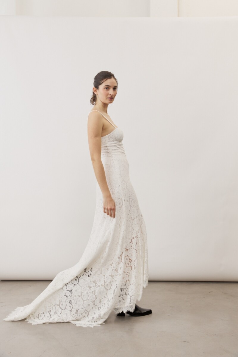 Vestido Riba BLANCO