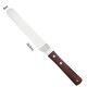 Espatula angular confitero mango madera acero inox 20 cm Espatula angular confitero mango madera acero inox 20 cm