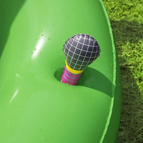 Piscina Inflable Interactiva Infantil Ovalada Música Bestway Variante Diseño Multicolor