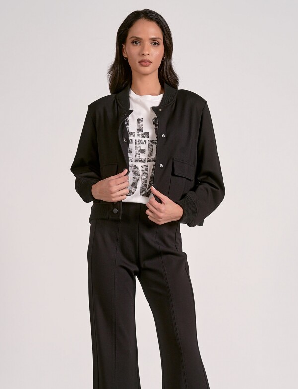 Camperita Bomber NEGRO